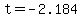 t+=+-2.184