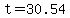 t+=+30.54