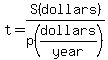 t+=+S%28dollars%29%2Fp%28dollars%2Fyear%29