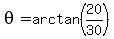 theta+=+arctan%2820%2F30%29