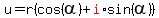 u=r%28cos%28alpha%29%2Bred%28i%29%2Asin%28alpha%29%29