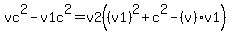 vc%5E2+-+v1c%5E2+=+v2%28%28v1%29%5E2+%2B+c%5E2+-+%28v%29v1%29
