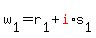 w%5B1%5D+=+r%5B1%5D+%2B+red%28i%29%2As%5B1%5D