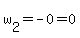 w%5B2%5D+=+-0+=+0