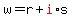 w+=+r+%2B+red%28i%29%2As