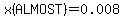 x%28ALMOST%29+=+0.008