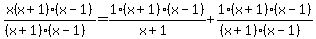 x%28x%2B1%29%28x-1%29%2F%28%28x%2B1%29%28x-1%29%29=1%28x%2B1%29%28x-1%29%2F%28x%2B1%29%2B1%28x%2B1%29%28x-1%29%2F%28%28x%2B1%29%28x-1%29%29
