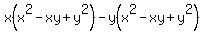 x%28x%5E2-xy%2By%5E2%29-y%28x%5E2-xy%2By%5E2%29