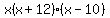 x%28x+%2B+12%29%28x+-+10%29