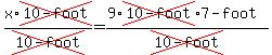 x%2Across%2810-foot%29%2F+cross%2810-foot%29+=%289%2Across%2810-foot%29%2A7-foot%29%2Fcross%2810-foot%29