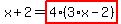 x%2B2=highlight_red%28+4%2A%283%2Ax-2%29+%29