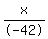 x%2F-42