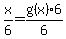 x%2F6=g%28x%29%2A6%2F6