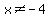 x%3C%3E-4
