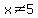 x%3C%3E5