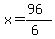 x=%2896%29%2F%286%29