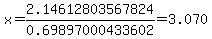 x=2.14612803567824%2F0.69897000433602=3.070
