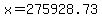 x=275928.73