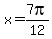 x=7pi%2F12