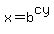 x=b%5Ecy