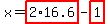 x=highlight_red%28+2%2A16.6+%29-highlight_red%28+1+%29