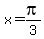 x=pi%2F3