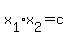 x%5B1%5D%2Ax%5B2%5D+=+c