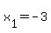x%5B1%5D+=+-3