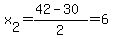 x%5B2%5D=%2842-30%29%2F2=6