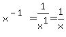 x%5E%28-1%29=1%2Fx%5E1=1%2Fx