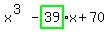 x%5E%283%29-highlight_green%28+39+%29%2Ax%2B70