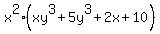 x%5E2%28xy%5E3%2B5y%5E3%2B2x%2B10%29