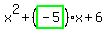 x%5E2%2B%28highlight_green%28+-5+%29%29%2Ax%2B6