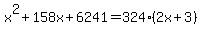 x%5E2%2B158x%2B6241=324%2A%282x%2B3%29