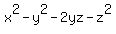 x%5E2+-y%5E2-2yz-z%5E2
