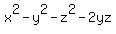 x%5E2+-y%5E2-z%5E2-2yz