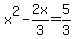 x%5E2-2x%2F3=5%2F3