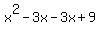 x%5E2-3x-3x%2B9