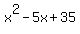 x%5E2-5x%2B35
