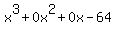 x%5E3%2B0x%5E2%2B0x-64