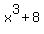 x%5E3%2B8
