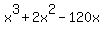 x%5E3+%2B+2x%5E2+-+120x