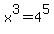 x%5E3+=+4%5E5