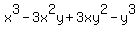 x%5E3+-+3x%5E2y+%2B+3+xy%5E2-y%5E3