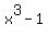 x%5E3-1