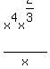 x%5E4x%5E%282%2F3%29%2Fx