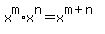 x%5Em%2Ax%5En+=+x%5E%28m%2Bn%29
