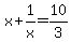 x+%2B+1%2Fx+=+10%2F3