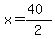 x+=%2840%29%2F2+