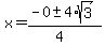 x = (-0 +- 4*sqrt(3))/(4)